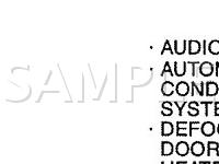 2005 Mitsubishi Endeavor XLS 3.8 V6 GAS Wiring Diagram
