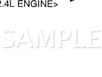 2005 Mitsubishi Galant ES 2.4 L4 GAS Wiring Diagram