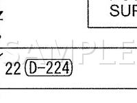 2005 Mitsubishi Montero Limited 3.8 V6 GAS Wiring Diagram