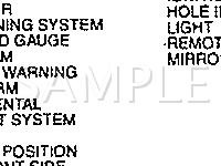 2008 Mitsubishi Galant DE 2.4 L4 GAS Wiring Diagram