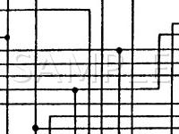 1988 Mitsubishi Montero Sport 2.6 L4 GAS Wiring Diagram
