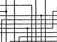 1989 Mitsubishi Montero Sport 3.0 V6 GAS Wiring Diagram