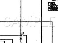 1990 Mitsubishi Eclipse GS 1.8 L4 GAS Wiring Diagram
