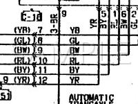 1990 Mitsubishi Mirage VL 1.5 L4 GAS Wiring Diagram