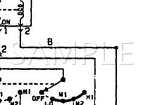 1990 Mitsubishi Montero Sport 3.0 V6 GAS Wiring Diagram
