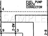 1990 Mitsubishi Montero LS 3.0 V6 GAS Wiring Diagram