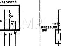 1990 Mitsubishi Precis RS 1.5 L4 GAS Wiring Diagram