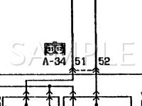 1991 Mitsubishi Eclipse GSX 2.0 L4 GAS Wiring Diagram