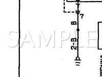 1991 Mitsubishi Eclipse GS 1.8 L4 GAS Wiring Diagram