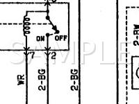 1991 Mitsubishi Eclipse GS 2.0 L4 GAS Wiring Diagram