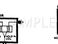 1991 Mitsubishi Precis RS 1.5 L4 GAS Wiring Diagram