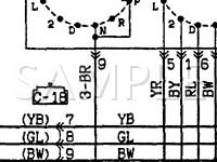 1992 Mitsubishi Mirage VL 1.5 L4 GAS Wiring Diagram