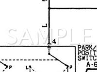 1993 Mitsubishi Mirage S 1.5 L4 GAS Wiring Diagram