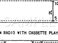 1993 Mitsubishi Montero  3.0 V6 GAS Wiring Diagram