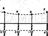 1993 Mitsubishi Precis  1.5 L4 GAS Wiring Diagram