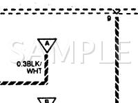 1993 Mitsubishi Precis  1.5 L4 GAS Wiring Diagram