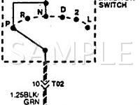1993 Mitsubishi Precis  1.5 L4 GAS Wiring Diagram