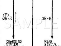 1995 Mitsubishi Mirage LS 1.8 L4 GAS Wiring Diagram