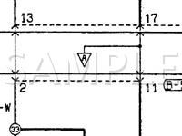 1996 Mitsubishi Eclipse Spyder GST 2.0 L4 GAS Wiring Diagram