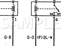 1997 Mitsubishi Eclipse RS 2.0 L4 GAS Wiring Diagram