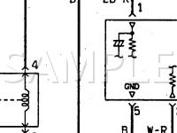 1997 Mitsubishi Eclipse Spyder GS 2.4 L4 GAS Wiring Diagram