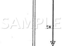 1997 Mitsubishi Mirage LS 1.8 L4 GAS Wiring Diagram