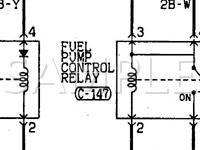 1997 Mitsubishi Montero SR 3.5 V6 GAS Wiring Diagram