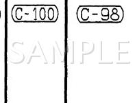 1998 Mitsubishi Montero  3.5 V6 GAS Wiring Diagram