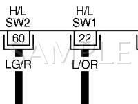 2003 Nissan Maxima  3.5 V6 GAS Wiring Diagram