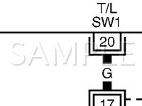 2003 Nissan Pathfinder  3.5 V6 GAS Wiring Diagram