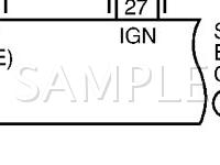 2003 Nissan Pathfinder  3.5 V6 GAS Wiring Diagram
