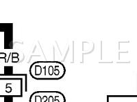 2003 Nissan Pathfinder  3.5 V6 GAS Wiring Diagram