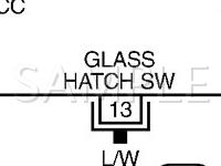 2003 Nissan Pathfinder  3.5 V6 GAS Wiring Diagram