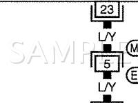 2004 Nissan Pathfinder  3.5 V6 GAS Wiring Diagram