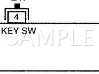 2004 Nissan Sentra  1.8 L4 GAS Wiring Diagram