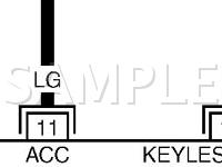 2005 Nissan 350Z  3.5 V6 GAS Wiring Diagram