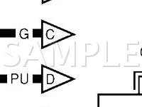 2005 Nissan Sentra  1.8 L4 GAS Wiring Diagram