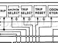 1986 Nissan Maxima  3.0 V6 GAS Wiring Diagram