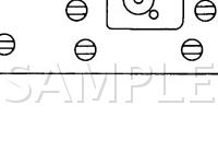 1986 Nissan Pulsar NX  1.6 L4 GAS Wiring Diagram