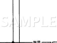 1986 Nissan Pulsar NX  1.6 L4 GAS Wiring Diagram
