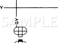 1986 Nissan Stanza  2.0 L4 GAS Wiring Diagram