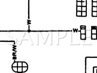 1987 Nissan 300ZX 2+2 3.0 V6 GAS Wiring Diagram