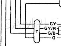 1987 Nissan Pathfinder  3.0 V6 GAS Wiring Diagram