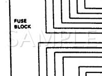 1987 Nissan Sentra  1.6 L4 GAS Wiring Diagram