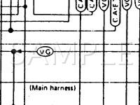 1988 Nissan 200SX  3.0 V6 GAS Wiring Diagram