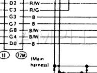 1988 Nissan 200SX  3.0 V6 GAS Wiring Diagram
