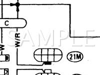 1988 Nissan 200SX  2.0 L4 GAS Wiring Diagram