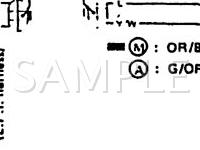 1988 Nissan Maxima  3.0 V6 GAS Wiring Diagram
