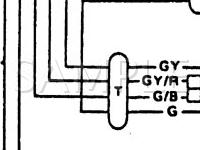 1988 Nissan D21 Pickup  3.0 V6 GAS Wiring Diagram