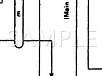 1988 Nissan Pulsar NX SE 1.8 L4 GAS Wiring Diagram